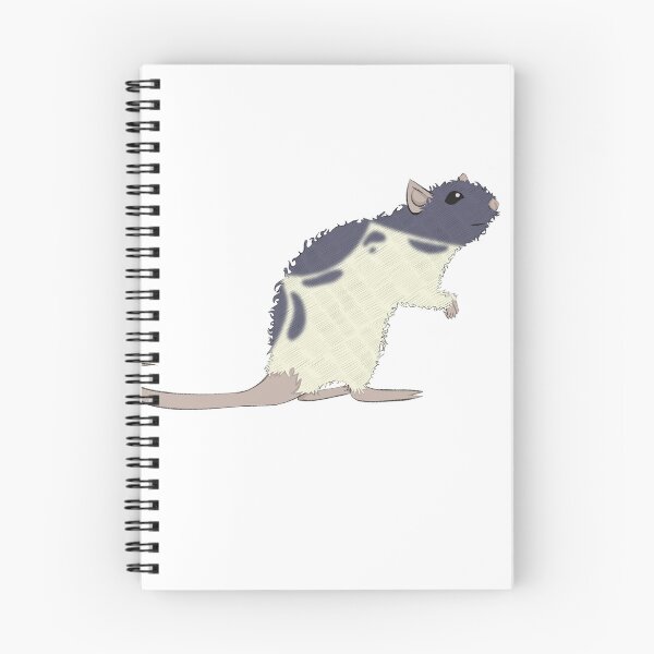 Item preview, Russian blue hooded Rex rat designed and sold by RatRancid.