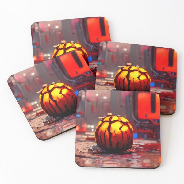 Item preview, Cyber Halloween Pumpkin Seed designed and sold by CyberFantasy.