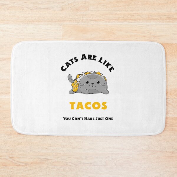 Item preview, Cats are like tacos you can't have just one, Willow Days designed and sold by avit1.