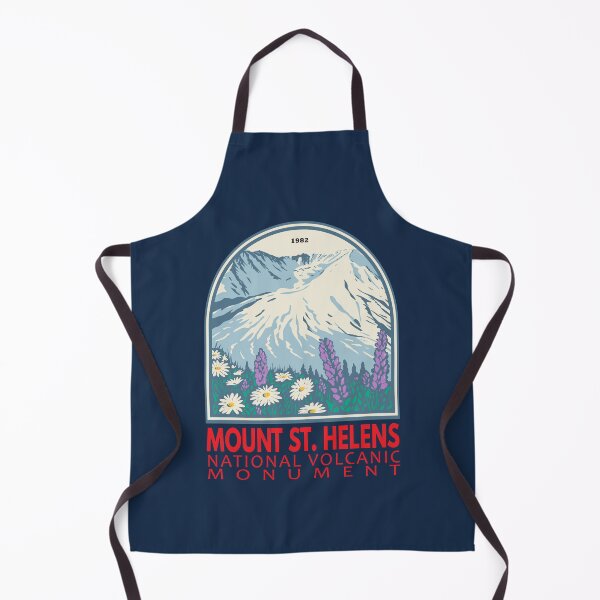 Item preview, Mount St Helens National Volcanic Monument Washington Emblem designed and sold by KrisSidDesigns.