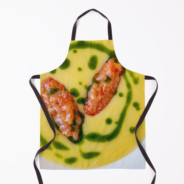 Item preview, Potato Puree with Shrimp on a White Plate designed and sold by Mats Silvan.