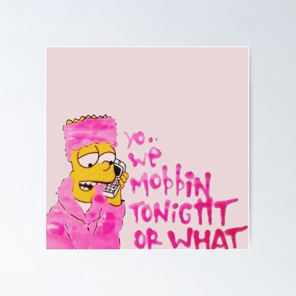 Item preview, We Mobbin Tonight or What Tapestry designed and sold by Jillian Henriques.
