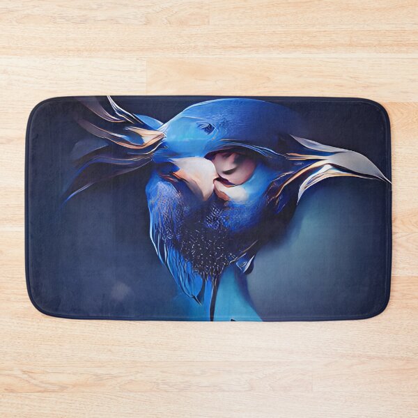 Item preview, The Big Blue Bird designed and sold by Ginko Mestre Zen.