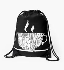 Spike's Cuppa Tea Drawstring Bag