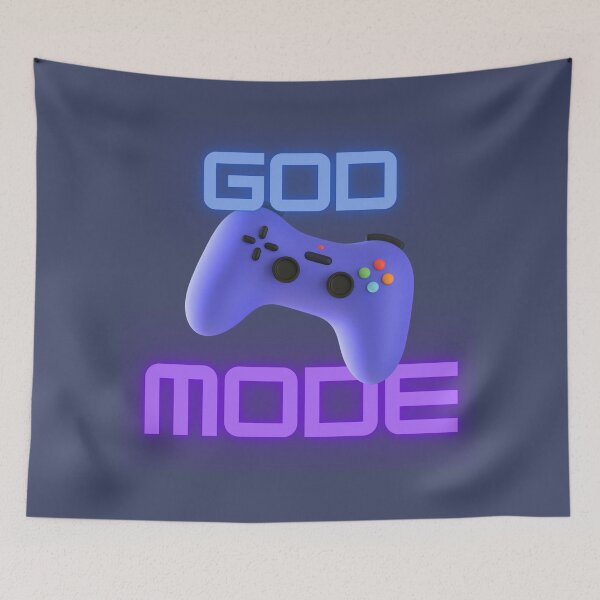 Item preview, God Mode online gaming steamer designed and sold by Gamicnum.