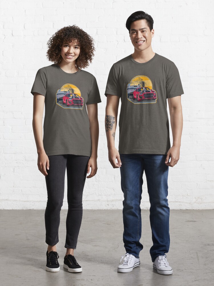 Classic Mustang Boat Unisex Tri-Blend Crew Tee Classic Mustang Boat Unisex Tri-Blend Crew Tee