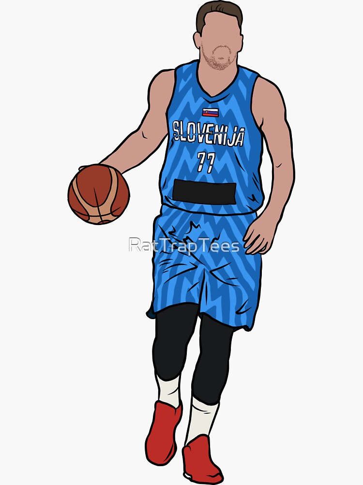 Luka Doncic Blocks LeBron James Poster for Sale by RatTrapTees