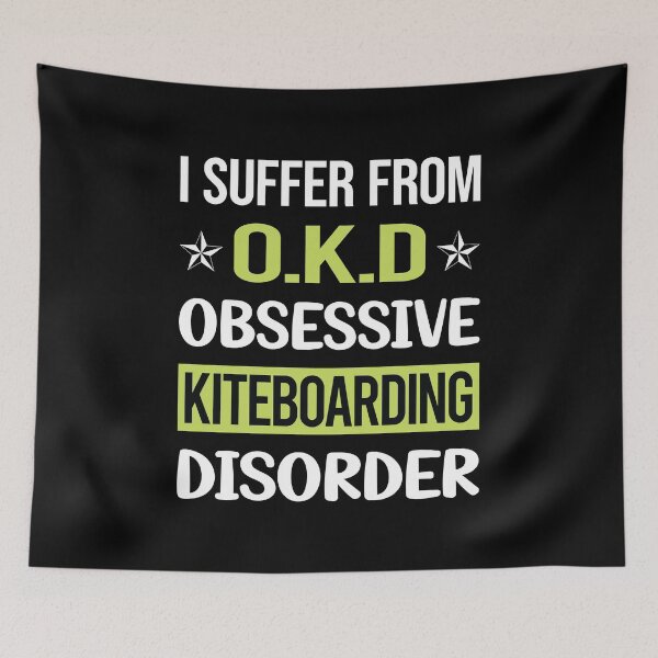 Item preview, Obsessive Love Kiteboarding Kiteboard Kiteboarder designed and sold by GobblesBeverley.