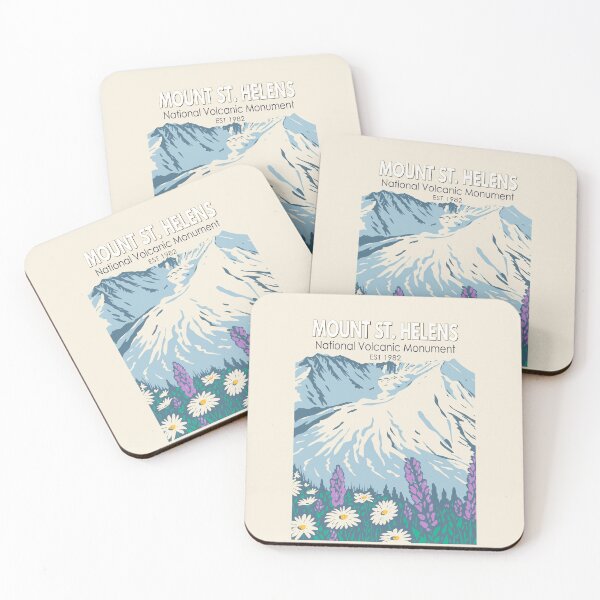 Item preview, Mount St Helens National Volcanic Monument Vintage designed and sold by KrisSidDesigns.