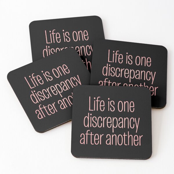 Item preview, Life is one discrepancy after another. v.4 designed and sold by x1brett.
