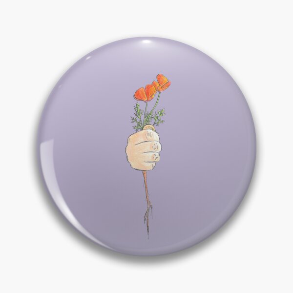 Item preview, Connected - California Poppy designed and sold by Sagebrush Buttercup.