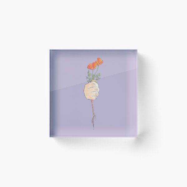 Item preview, Connected - California Poppy designed and sold by Sagebrush Buttercup.