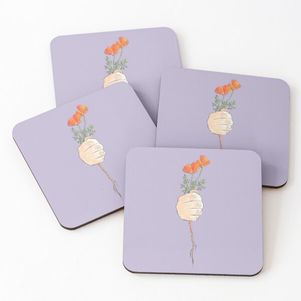 Item preview, Connected - California Poppy designed and sold by Sagebrush Buttercup.