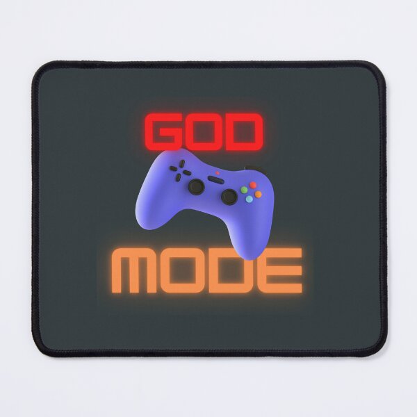 Item preview, God Mode online gaming steamer motivation designed and sold by Gamicnum.