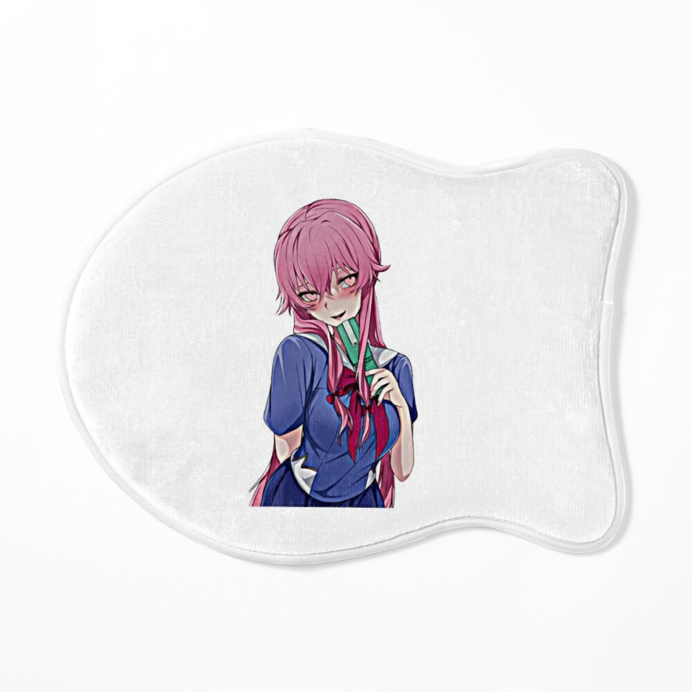 Mirai Nikki characters Sticker by ArtAndDesignA