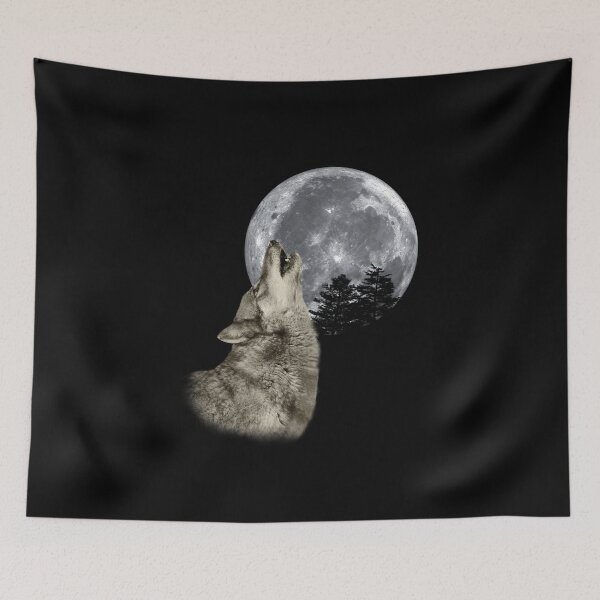 Item preview,  Wolf Howls at the Full Moon designed and sold by david parry.