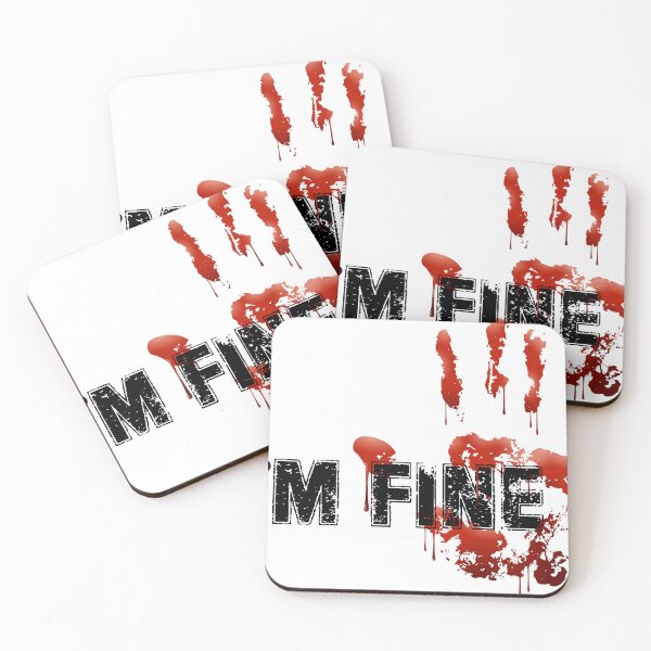 Item preview, I'm Fine Bloody  designed and sold by ENJOY Wear.