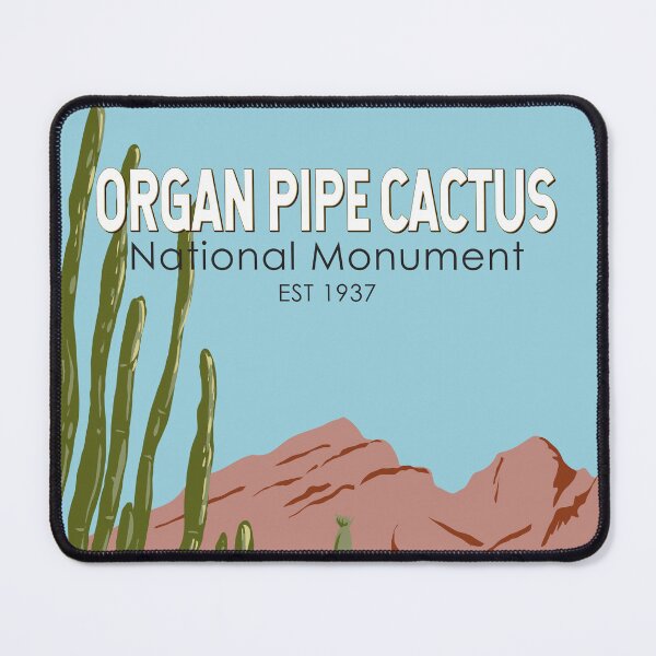 Item preview, Organ Pipe Cactus National Monument Arizona Vintage designed and sold by KrisSidDesigns.