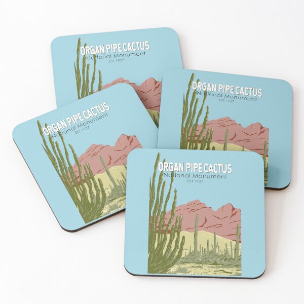 Item preview, Organ Pipe Cactus National Monument Arizona Vintage designed and sold by KrisSidDesigns.