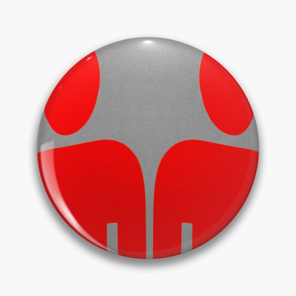 Item preview, symbol of two male outlines in red upon a grey background designed and sold by mister-john.
