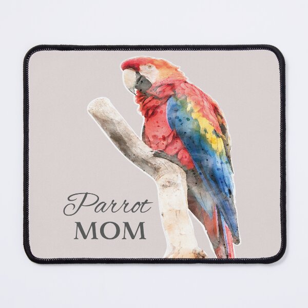 Item preview, Parrot Mom Bird Lover Watercolor designed and sold by obbow.