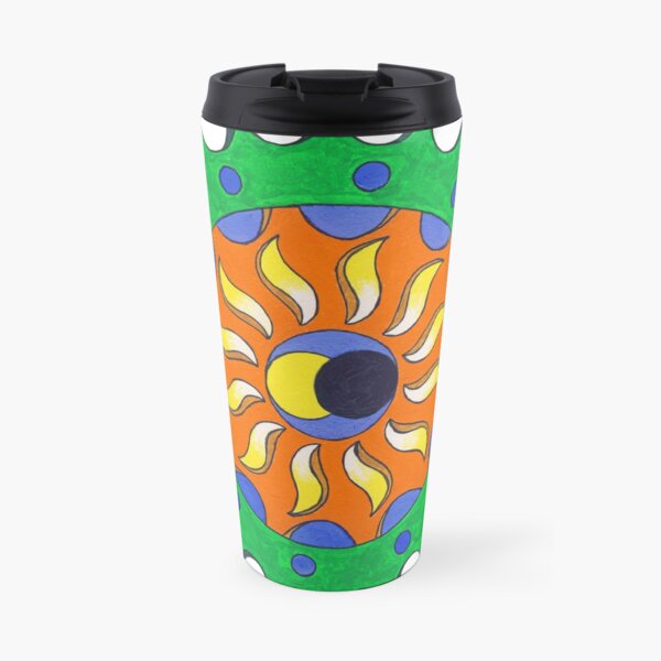 The Eclipse Rides Through Corvallis Travel Mug
