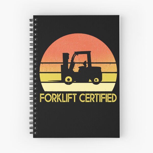 Item preview, Retro Forklift Certified Forklift Operator Lift Truck Driver designed and sold by kotsdesign.