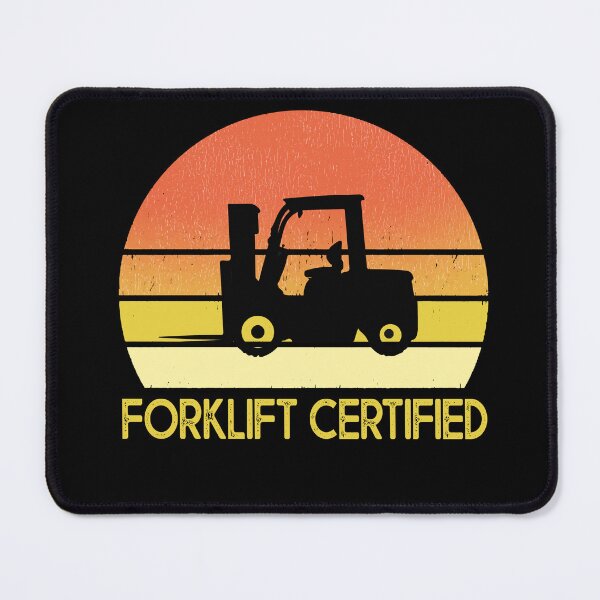 Item preview, Retro Forklift Certified Forklift Operator Lift Truck Driver designed and sold by kotsdesign.