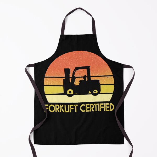 Item preview, Retro Forklift Certified Forklift Operator Lift Truck Driver designed and sold by kotsdesign.