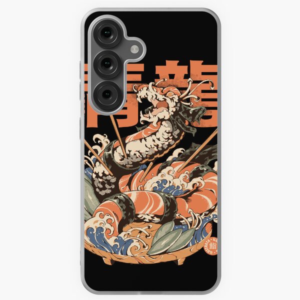 Item preview, Dragon Sushi - Black designed and sold by Ilustrata®.