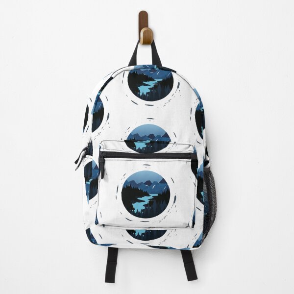 Item preview, River Winding Through Mountains and Trees designed and sold by CreativNode.