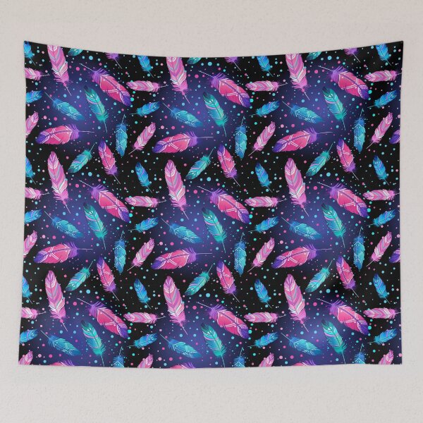 Item preview, Featrers on Black designed and sold by Varvara Gorbash.