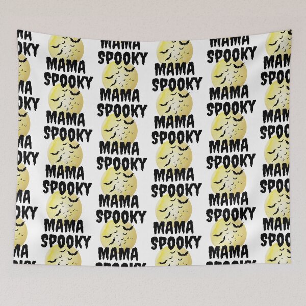 Item preview, Spooky Mama Mom Full Moon Bats Halloween T-Shirt designed and sold by Pogogogo.