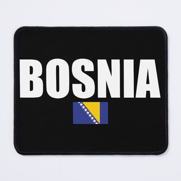 Item preview, Bosnia Bosnia Bosnian flag Bosnians designed and sold by max-it-out.