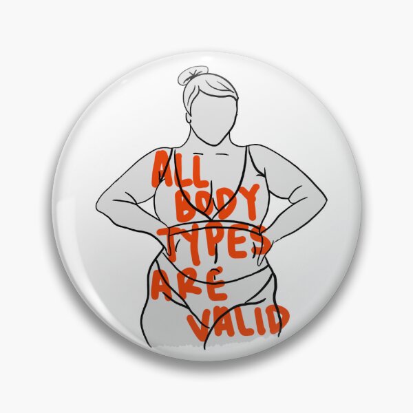 Item preview, All Body Types Are Valid designed and sold by haileeymilleer.