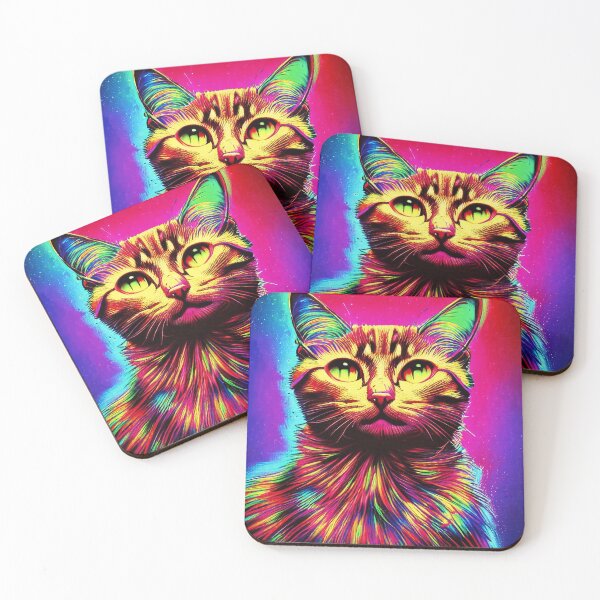 Item preview, Artsy magic kitten art designed and sold by Grewtrel.