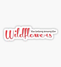Tom Petty- Wildflowers Sticker