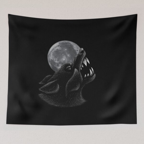 Item preview, Wolf Howls at the Full Moon designed and sold by david parry.