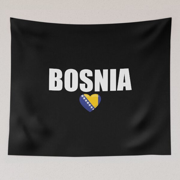 Item preview, Bosnia Bosnia Bosnian flag Bosnians designed and sold by max-it-out.