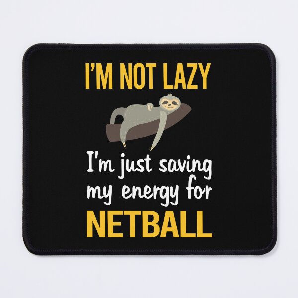 Item preview, Saving Energy Netball designed and sold by Dividestore.