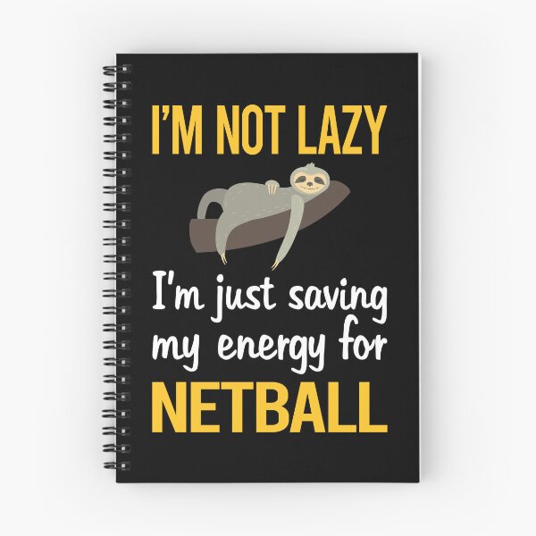 Item preview, Saving Energy Netball designed and sold by Dividestore.