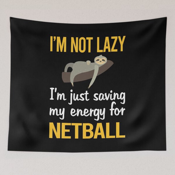 Item preview, Saving Energy Netball designed and sold by Dividestore.