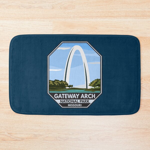 Item preview, Gateway Arch National Park Missouri Emblem designed and sold by KrisSidDesigns.