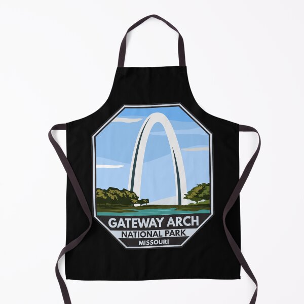Item preview, Gateway Arch National Park Missouri Emblem designed and sold by KrisSidDesigns.