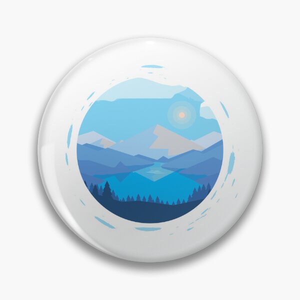 Item preview, Lake Beneath A Mountains and the Sun designed and sold by CreativNode.