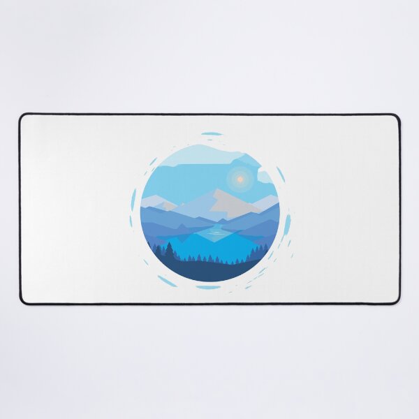 Item preview, Lake Beneath A Mountains and the Sun designed and sold by CreativNode.