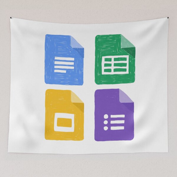 Item preview, G-Suite pencil logo docs forms sheets slides apps google designed and sold by KennyLucky.