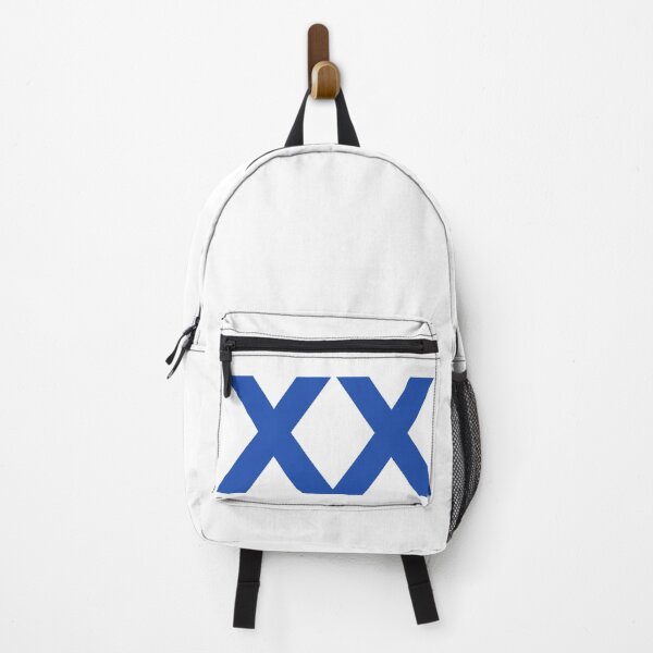 Item preview, XXC typography in blue designed and sold by Liana Winslow.
