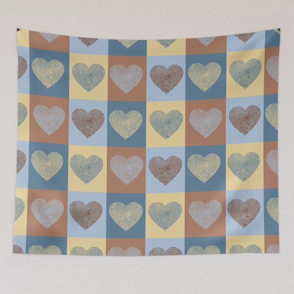 Item preview,  pastel heart pattern  designed and sold by cutedream.