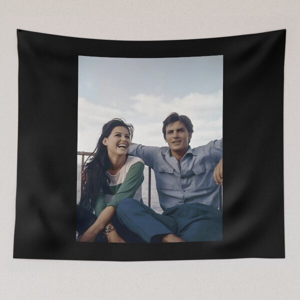 Item preview, Alain Delon with Claudia Cardinale Classic  designed and sold by porasestlhm.